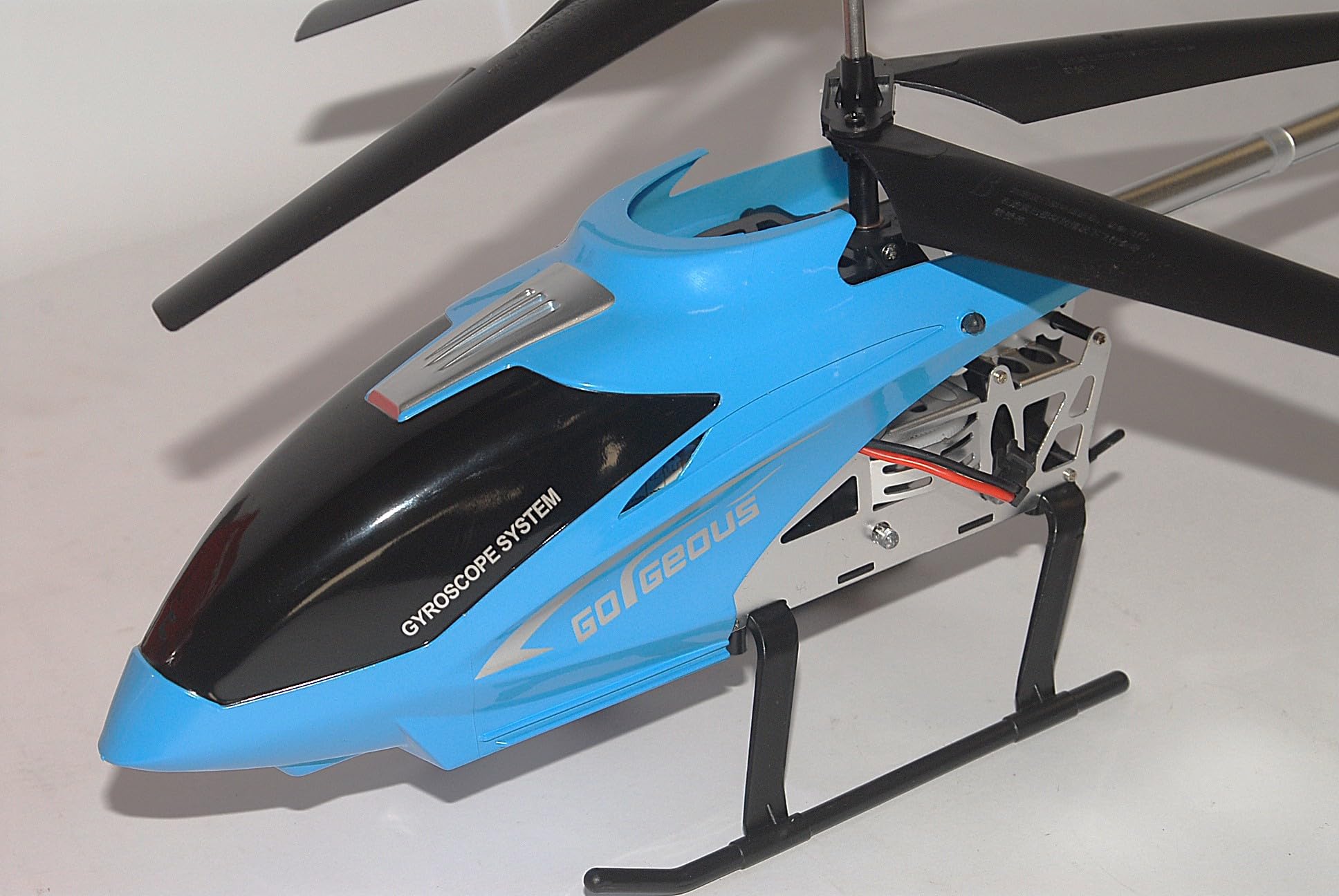Elicottero Radiocomandato XXL 70 cm AiJH Blu 2.4GHz – Elicottero RC con Giroscopio 6 Assi
