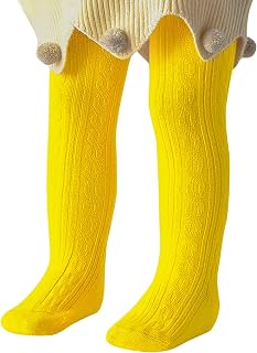 Zando Infant Soft Tights Toddler Seamless Leggings Tights for Baby Girls Winter Knit Warm Newborn Pants Stockings