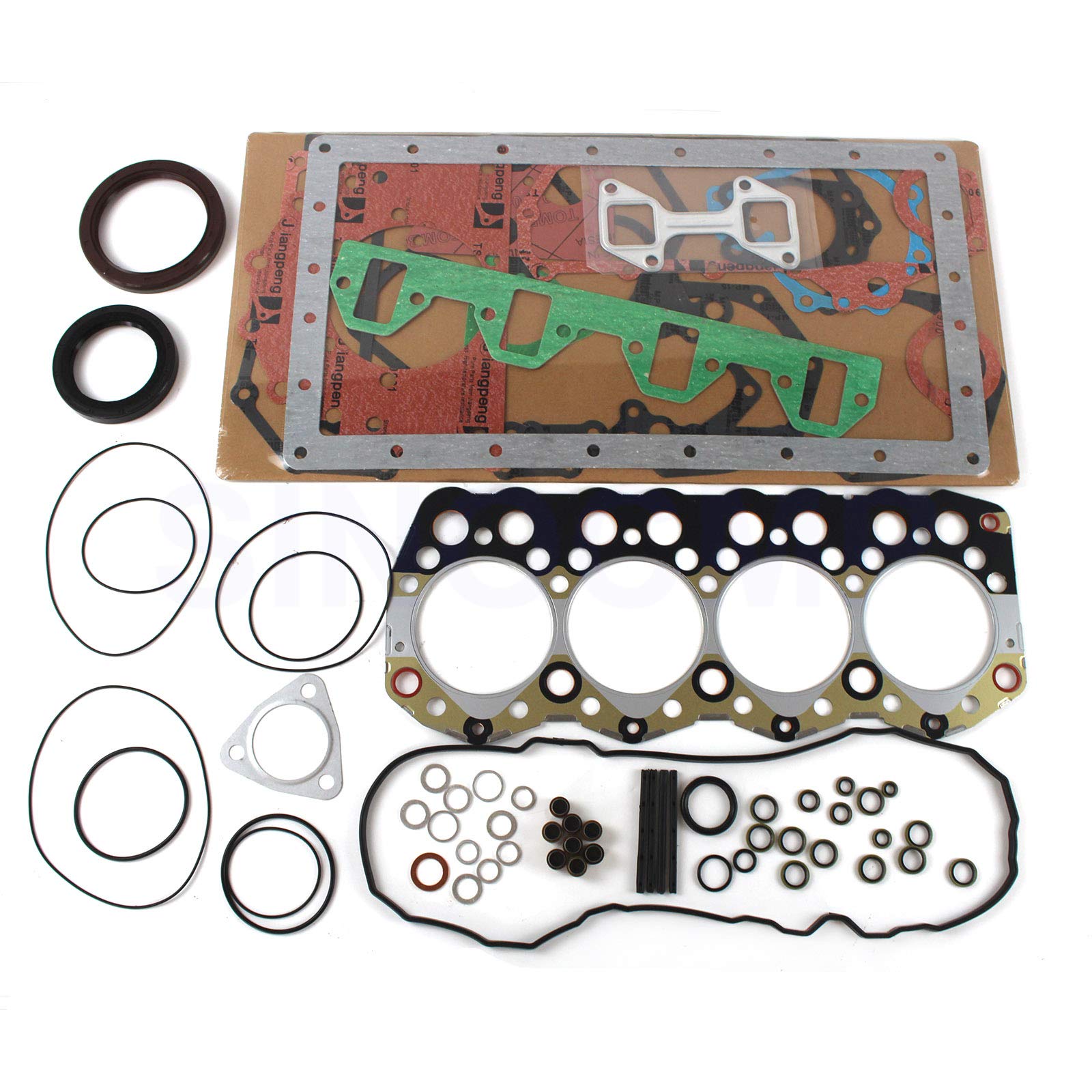 3044C 3044CT Set Rings For 4 Pistons - Replacement Parts For Y252B 246B Skid Loader Excavator - View #3