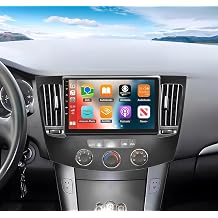 Android 15 4G+64G Car Stereo for Hyundai Sonata NF 2009 2010 Manual A/C with Wireless Carplay Android Auto, 9" 1280 * 720 Incell Touchscreen Car Radio Bluetooth 5.0 32EQ FM/RDS SWC Backup Camera