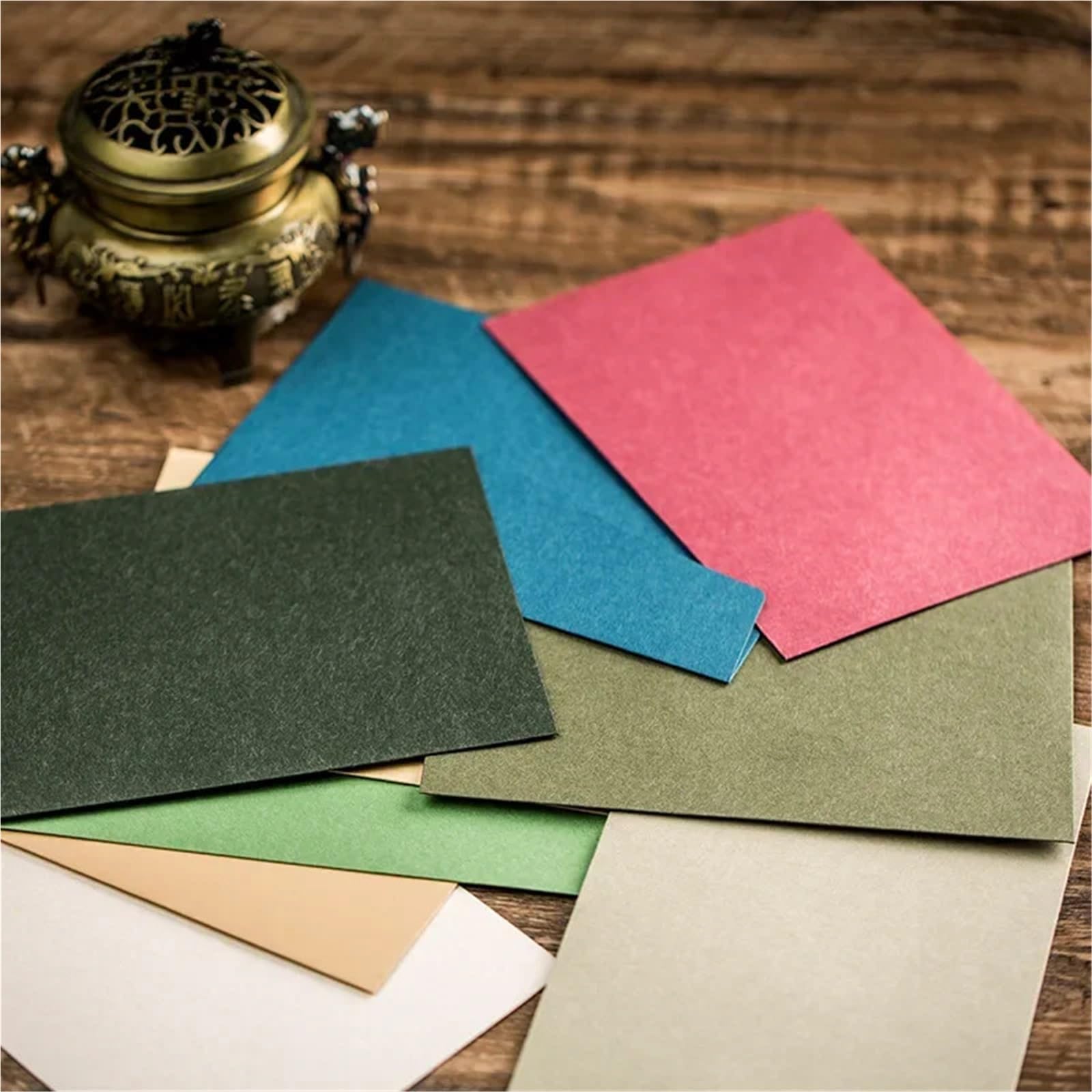 EinladungsumschläGe 30 Stück Umschläge, 23 x 16,2 cm, Kleinunternehmensbedarf, 200 g Papier, Postkarte, Nachrichtenverpackung, Einladung, Hochzeit, Briefpapier(30pcs 23x16.2cm D)