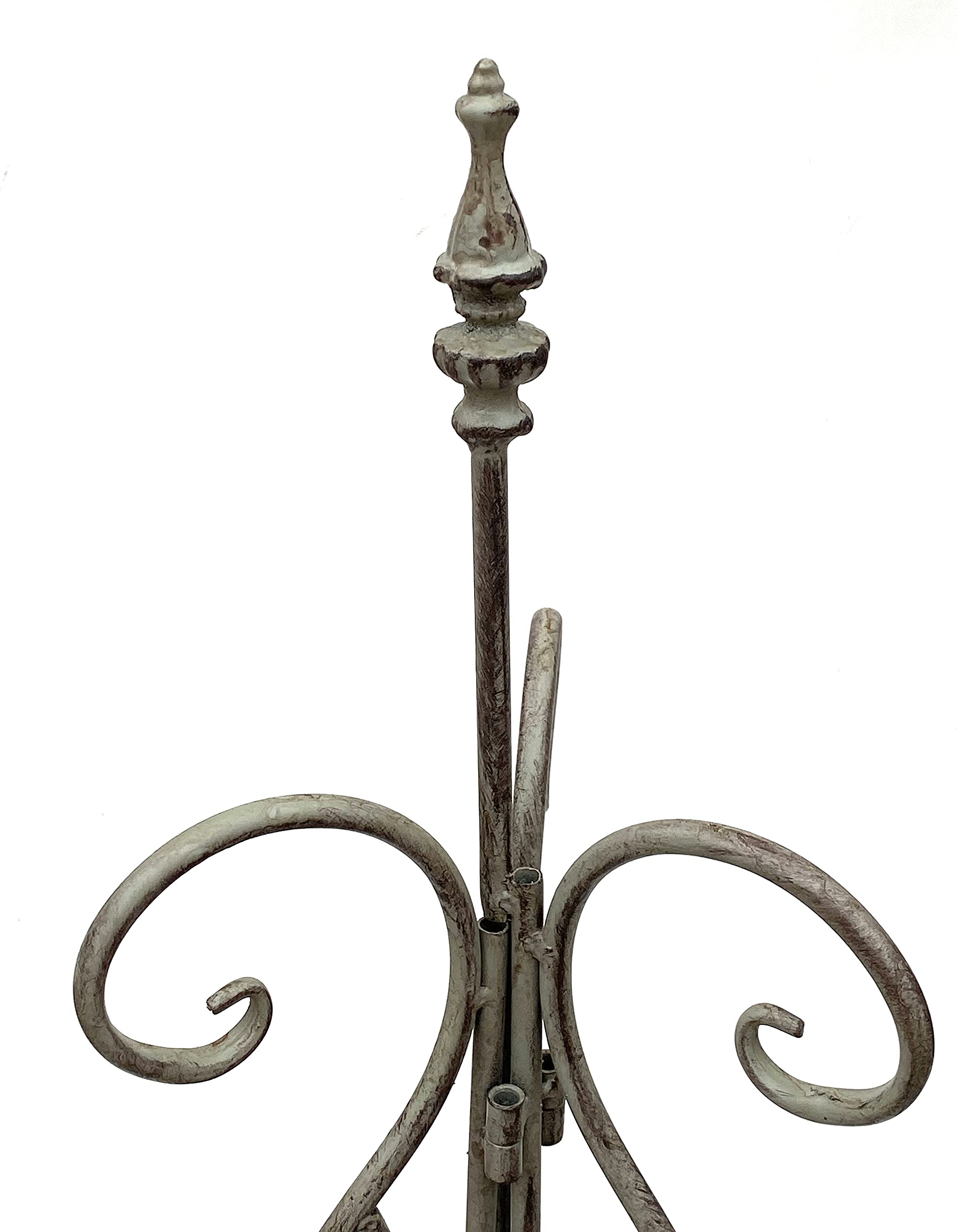 DanDiBo Spalliera Per Piante A Cuore Con Uccelli – Traliccio Da Giardino In Metallro Verde, 104 Cm - 4