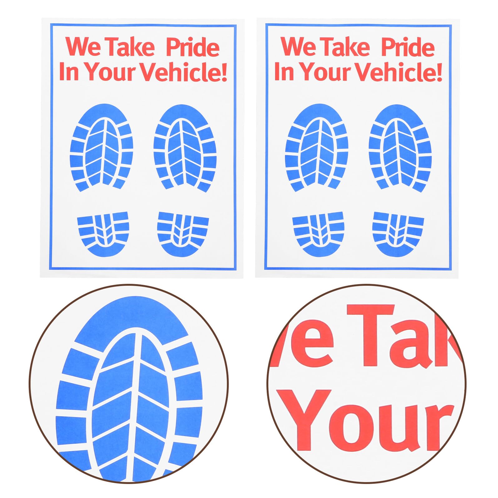 VALICLUD 100 pièces Tapis de Sol Auto Jetable Papier Protection Sol Voiture Résistante à Usure Antidérapant et Décoratif Protection Pratique pour Entretien et Réparation