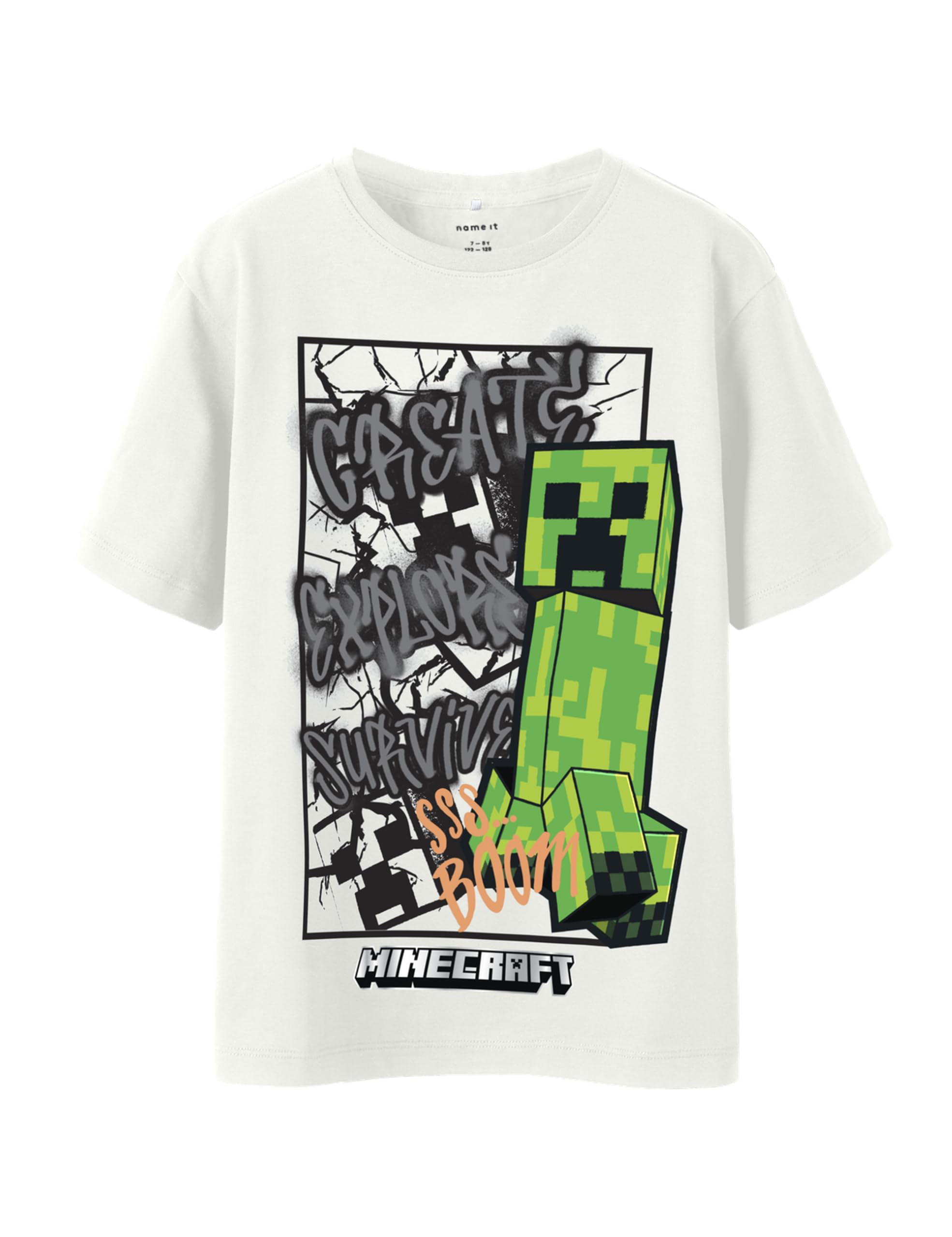 NAME IT Boy Oberteil Minecraft
