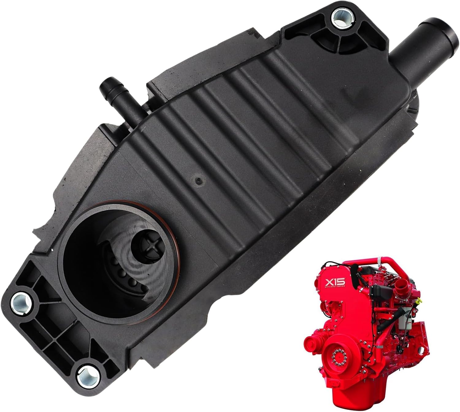 5417366 Crankcase Breather Compatible with Cummins X15 XPI Engine Replaces 5679573 4974922