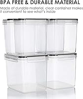 Vista 7 de Vtopmart - Contenedores herméticos para almacenamiento de alimentos, 6