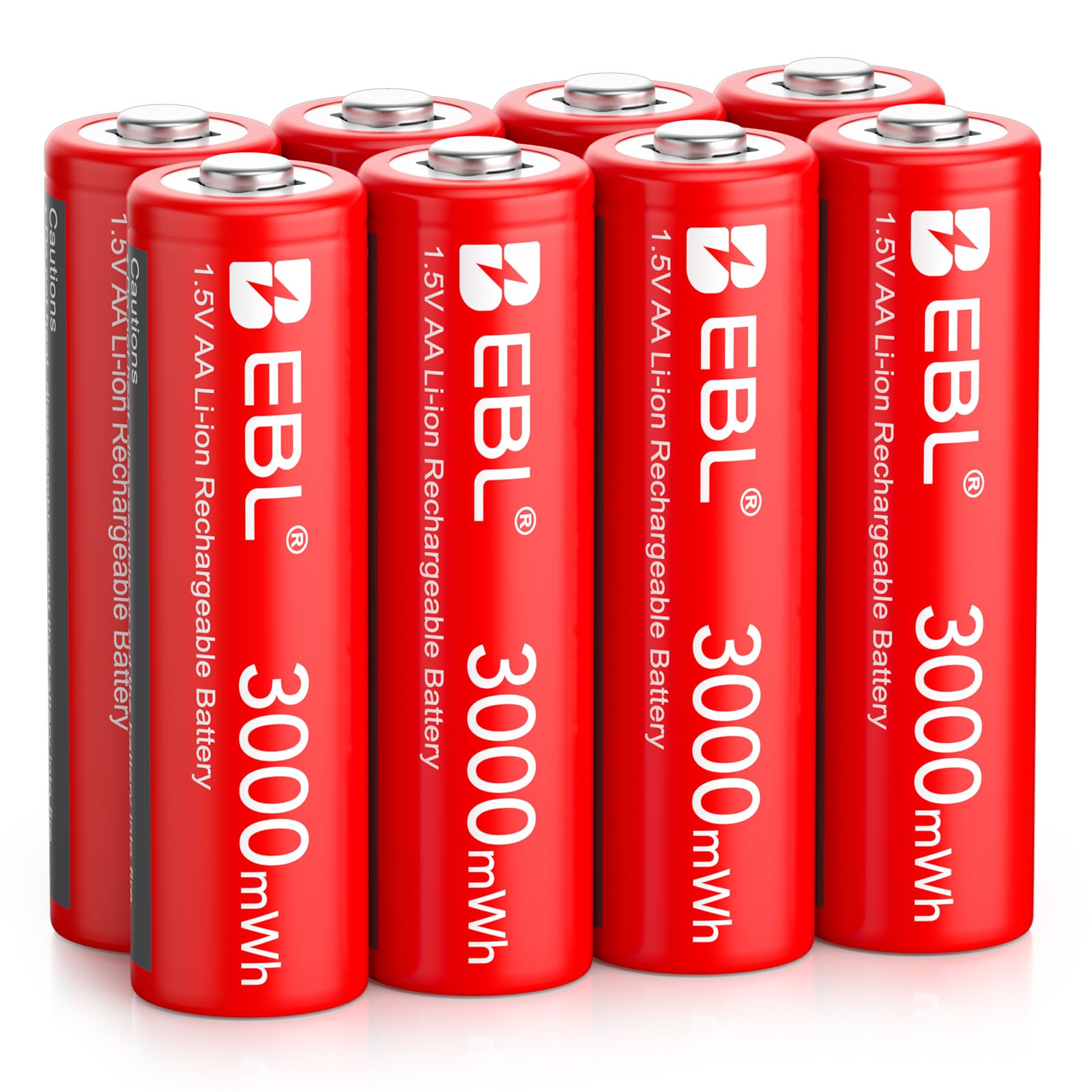 EBL Rechargeable Lithium AA Batteries
