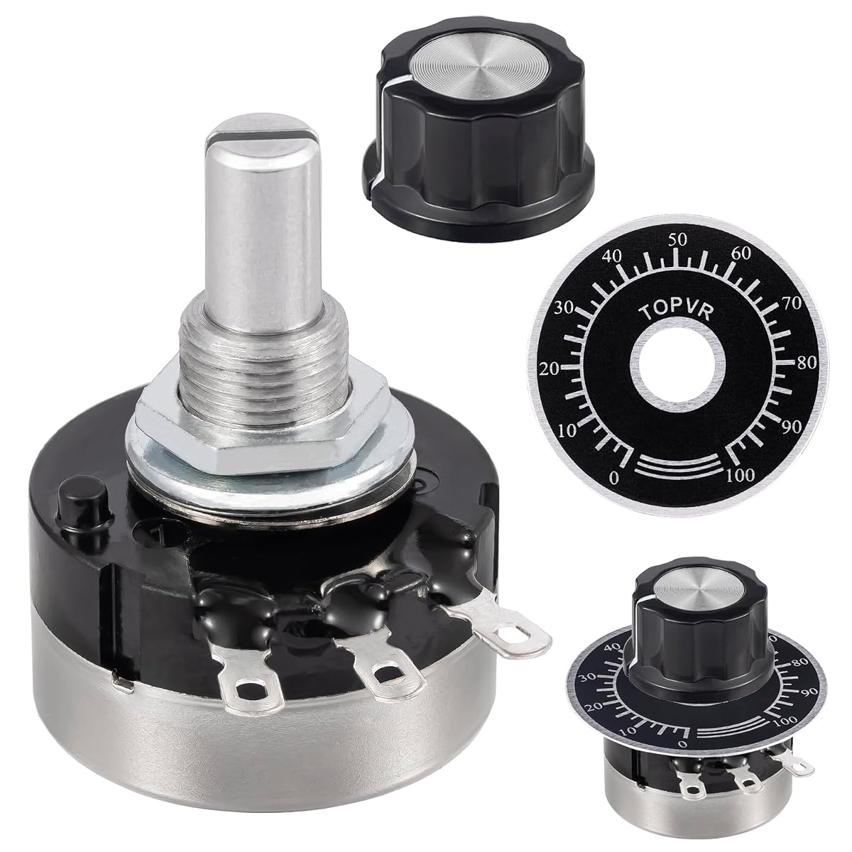 ALLECIN RV24YN20S B105 1M Potentiometer 1000000 Ohm Single Turn Rotary Film