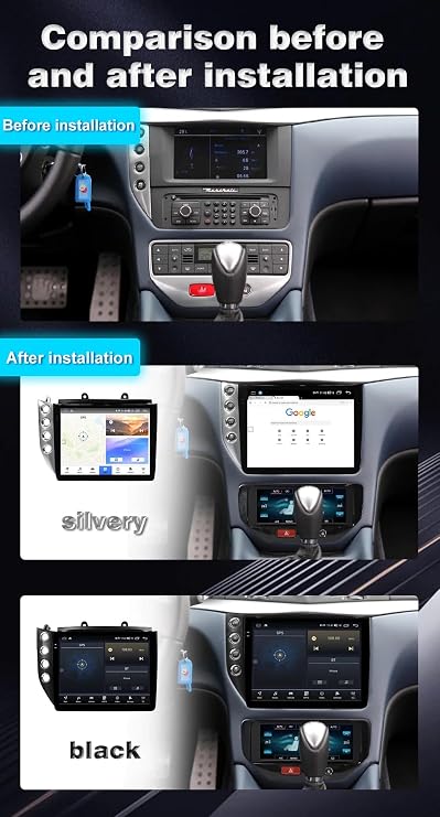aoonav LCD Climate AC Panel for Maserati GT GranTurismo 2007-2017 Car Air Conditioning Panel Switch AC Panel Climate Seating Control Touch Screen