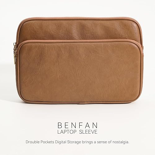 Miniatura 10 de Benfan Funda para laptop de 13 pulgadas compatible con MacBook Air 13 M2 M1 2022, nueva MacBook Pro 13 M2 M1, Dell XPS 13, color negro