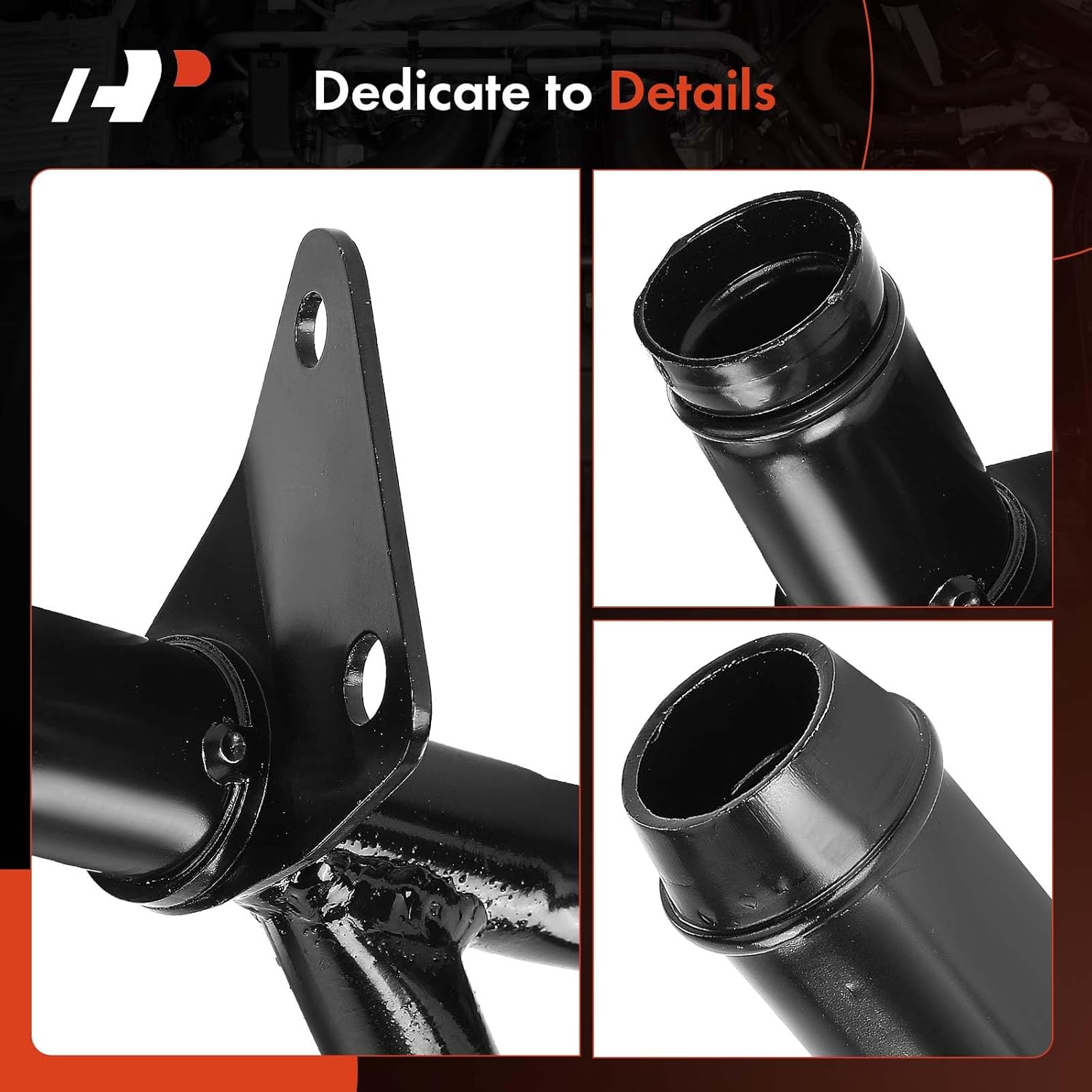 A-Premium HVAC Heater Hose Pipe Line Assembly with Clamps Compatible with Ford F-150, E-250 Econoline, E-150 Econoline, E-150 Econoline Club Wagon, 1997-1998, 4.2L