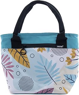 Mintra Ladies Printed Cooling Bag Small, Autumn Leaves, (25.90 X 25.20 X 11.40 Cm)