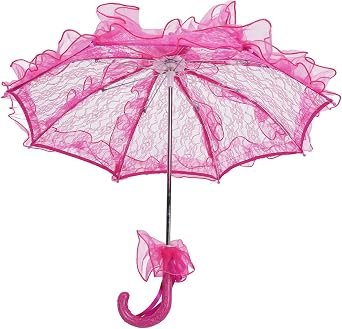 Lace Parasol Umbrella,Hand Made Vintage Wedding Bridal Umbrella Elegant DecorativePhotograph Parasol, Party Decorations Supplies
