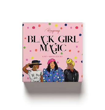 Rongrong Black Girl Magic #1 PET Tape + Washi Box Set