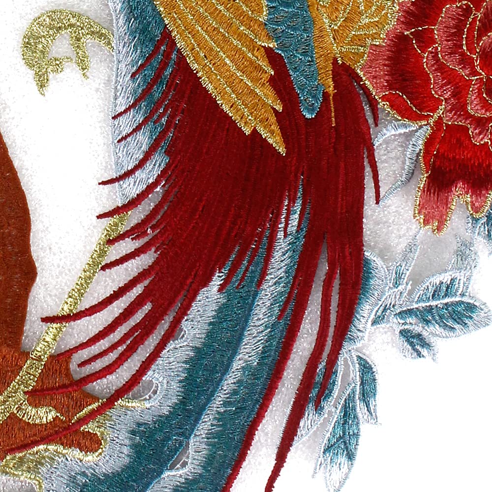 1 stuk Mode Rood-gekroonde Kraan Vogels Borduurwerk Applique Kant Stof Patches DIY Naaien op Tassen Kleding Naaien benodigdheden 1 stuk Mode Rood-gekroonde Kraan Vogels Borduurwerk Applique Kant Stof Patches DIY Naaien op Tassen Kleding Naaien benodigdheden
