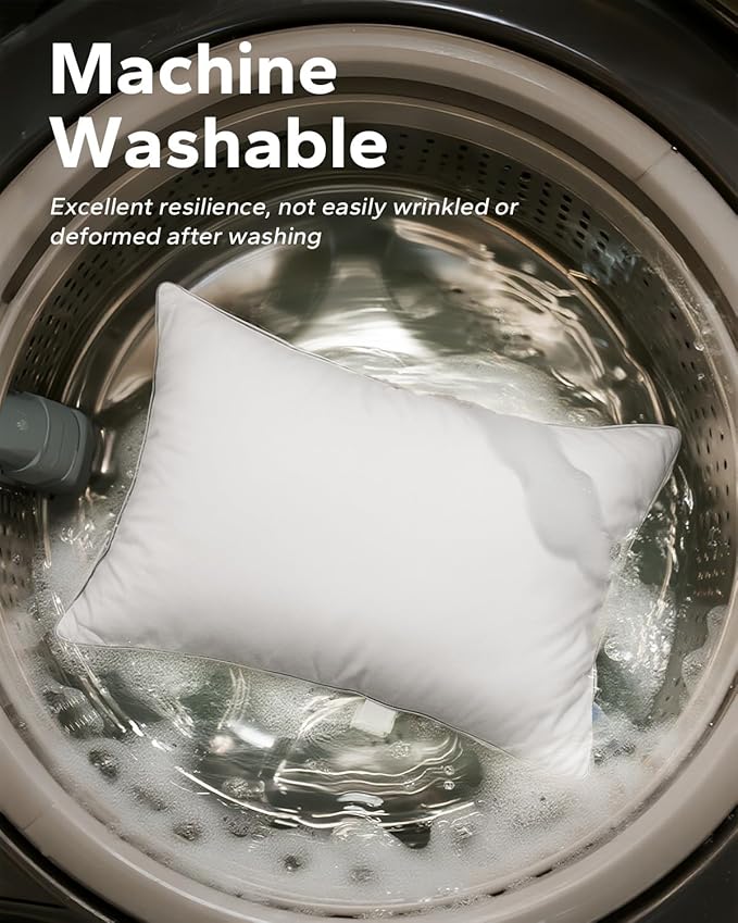 Almohada Plumón de Ganso Tamaño Queen 20x30 Pulgadas miniatura 7