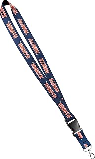 University of Illinois Lanyard - Blue - Satin Keychain Necklace, ID Badge Holder – 3/4 Inch