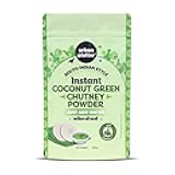 Urban Platter Coconut Green Chutney Powder | 7.05 Oz (200g) | Flavorful & Ready to Use | Just Add Water | Traditional South Indian Style Mix for Idli, Dosa, Vada & Snacks