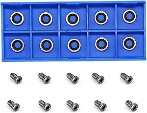 14 Carbide Inserts Cutters Knives Replaceent Square Straight 14 X - View #11