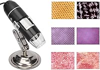 Vista 2 de Digital Microscope Skin Diagnosis Hair Analyzer 0X‑200X USB Skin Scalp Detector Multifunctional Handheld Magnification Camera