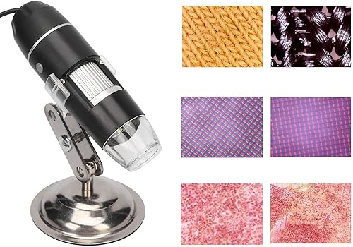 Miniatura 2 de Microscopio digital Diagnóstico de piel Analizador de cabello 0X200X USB Detector de cuero cabelludo de piel Cámara de aumento de mano multifuncional