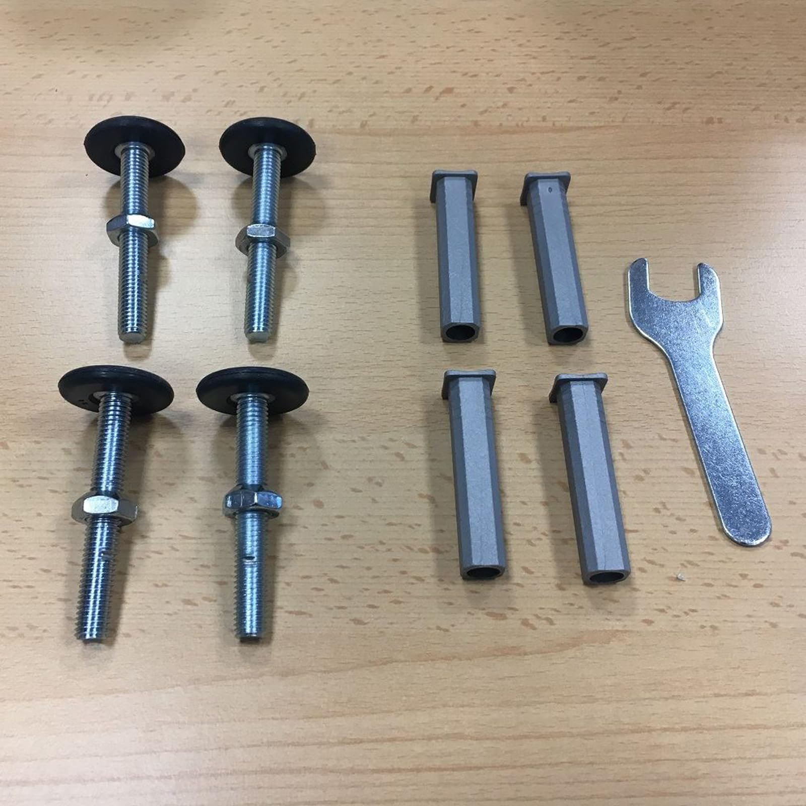 BabyDan Range of Stair Gates Spare Fitting Kits (BabyDan XL Premier White Fittings Kit)