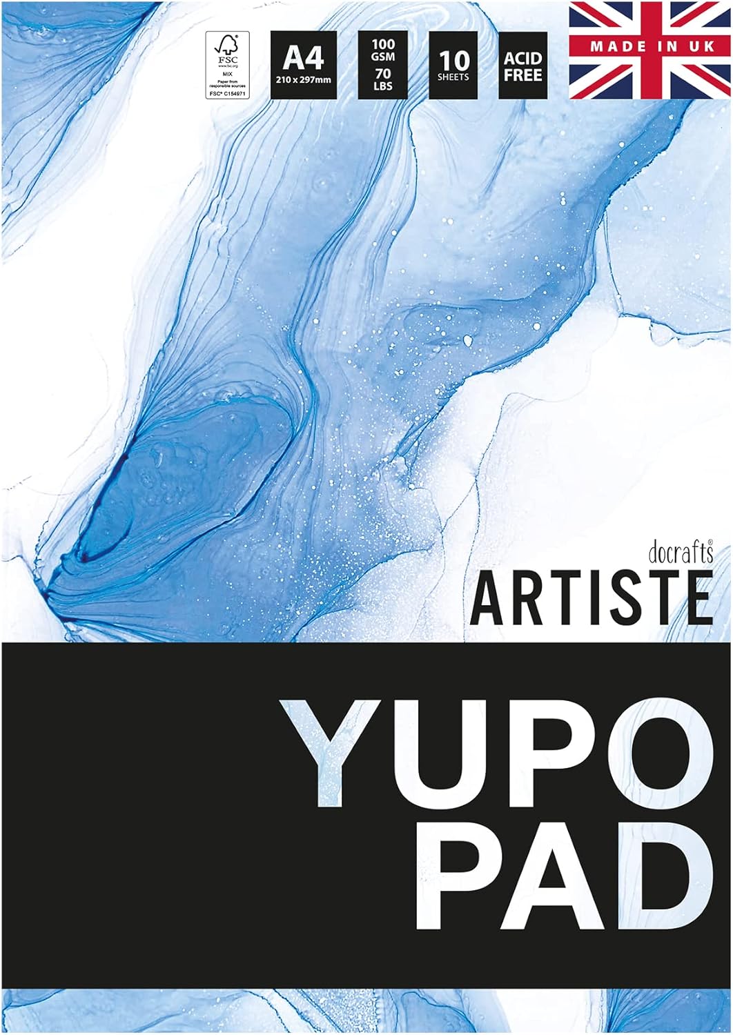 Artiste A4 YUPO Pad 100gsm 10 Sheets