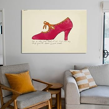 Amazon.co.jp: Andy Warholアンディ・ウォーホル《靴のデザイン