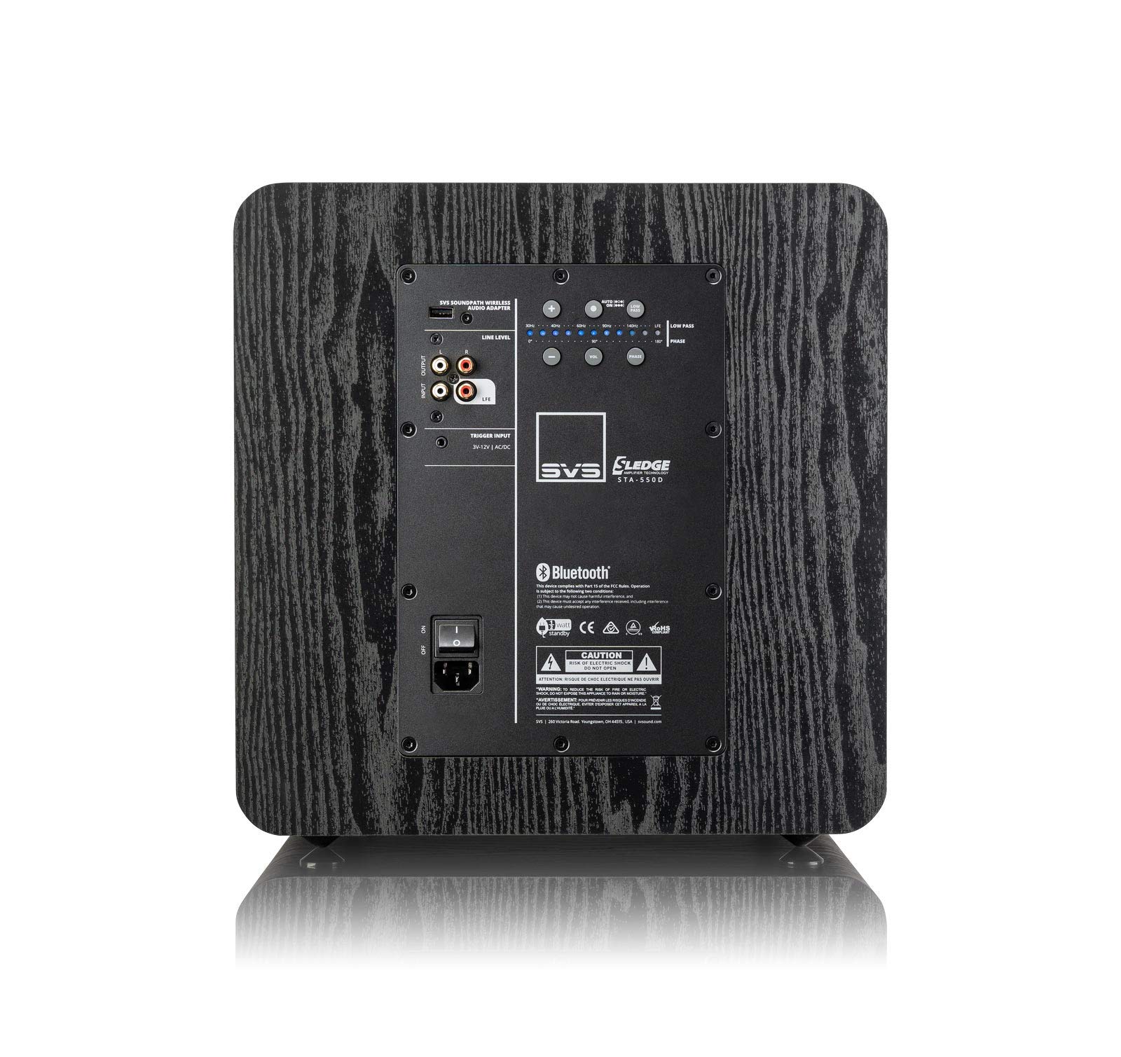 SVS SB-2000 Pro Subwoofer, schwarzes Eschenholz