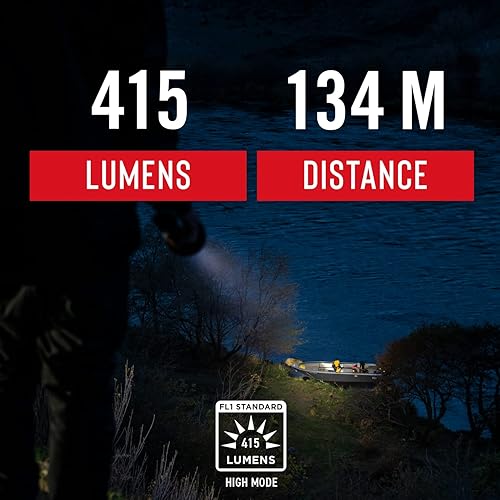 Miniatura 2 de Coast Linterna LED G26 Bulls-Eye de 415 lúmenes, baterías incluidas