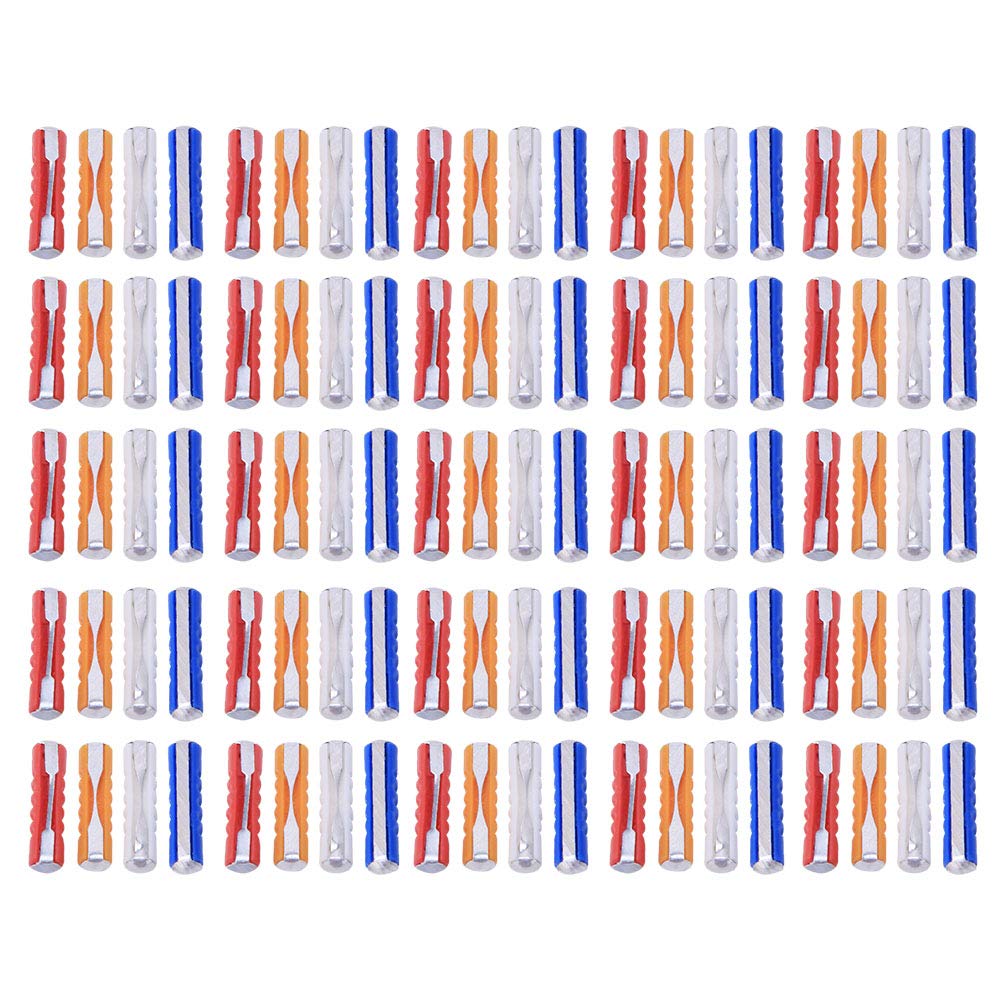 100pcs Automotive Kit - Plastic & Metal Car Assortment Set with 5A 8A 16A 25A Low Voltage for Vehicles