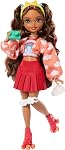 Poupée Teresa de la fête de patinage Barbie Dream Besties et accessoires | Poupée de mode avec vêtements amovibles et 9 accessoires sur le thème des jeux vidéo, à partir de 3 ans