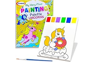 JUNQIU Magic Water Color Paint Set: Mess-Free Artistic Fun for Kids