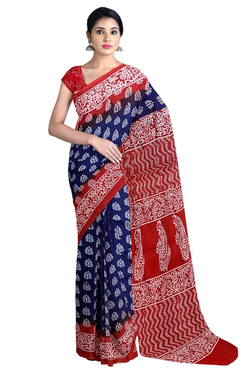 SAMVITA Mul Cotton Printed Saree - Review, Price and Buying Guide