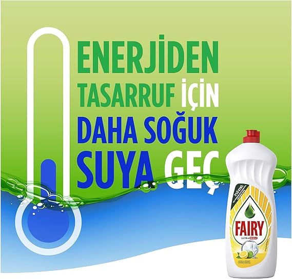 Fairy Liquid Dish Detergent Orange Scented, 1500 ml