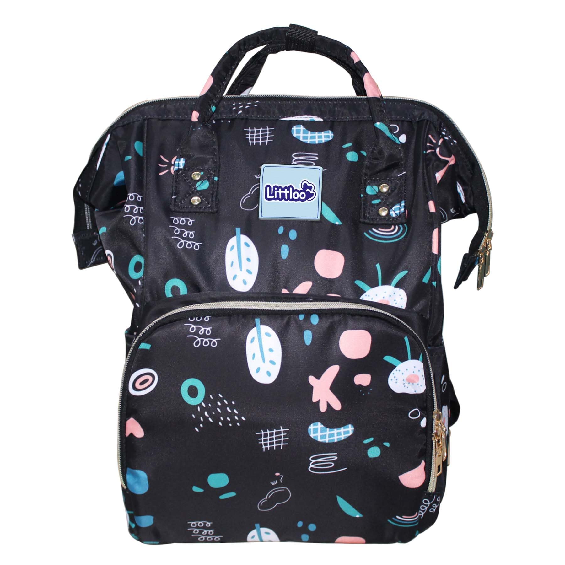LITTLOO Maternity Bag | Smart Diaper Backpack | Stylish and Functional Multidesigned and Multicolor for On-the-Go Parents-image-40