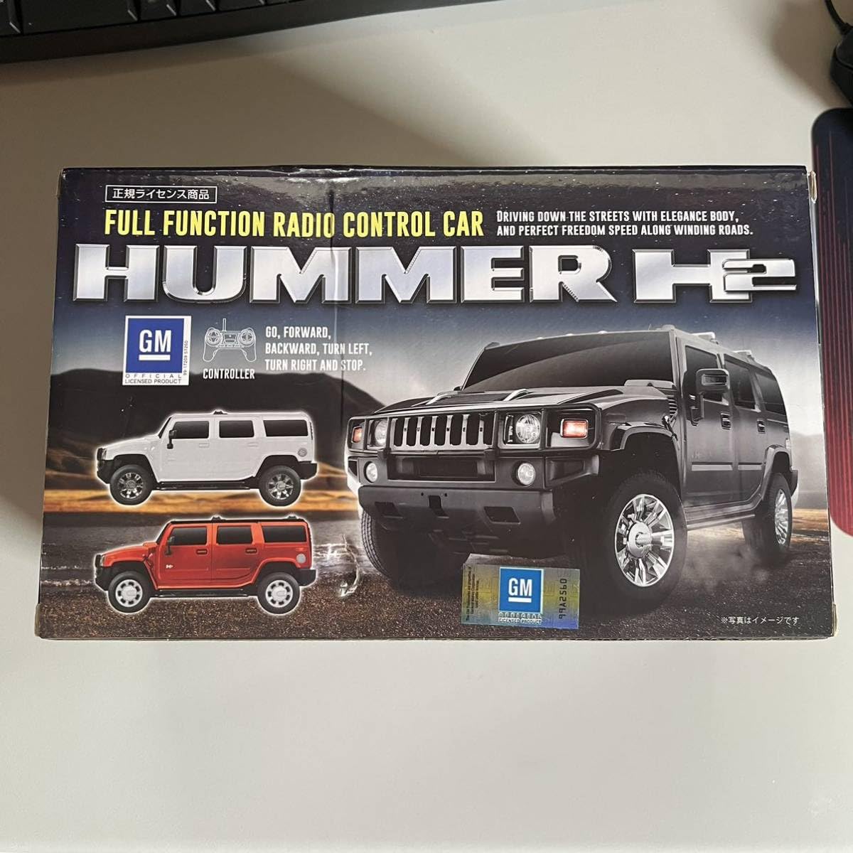 Amazon.co.jp: ライセンス RC HUMMER H2 WILD BOX KING OF OFFROAD