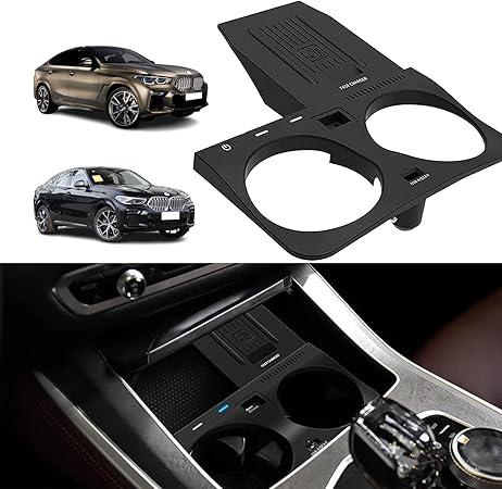havk new wireless car charger for bmw x5 x6 x5m x6m x7 f85f86 2020 202215w fast wireless phone charging padwireless charger for i phonesam sung an
