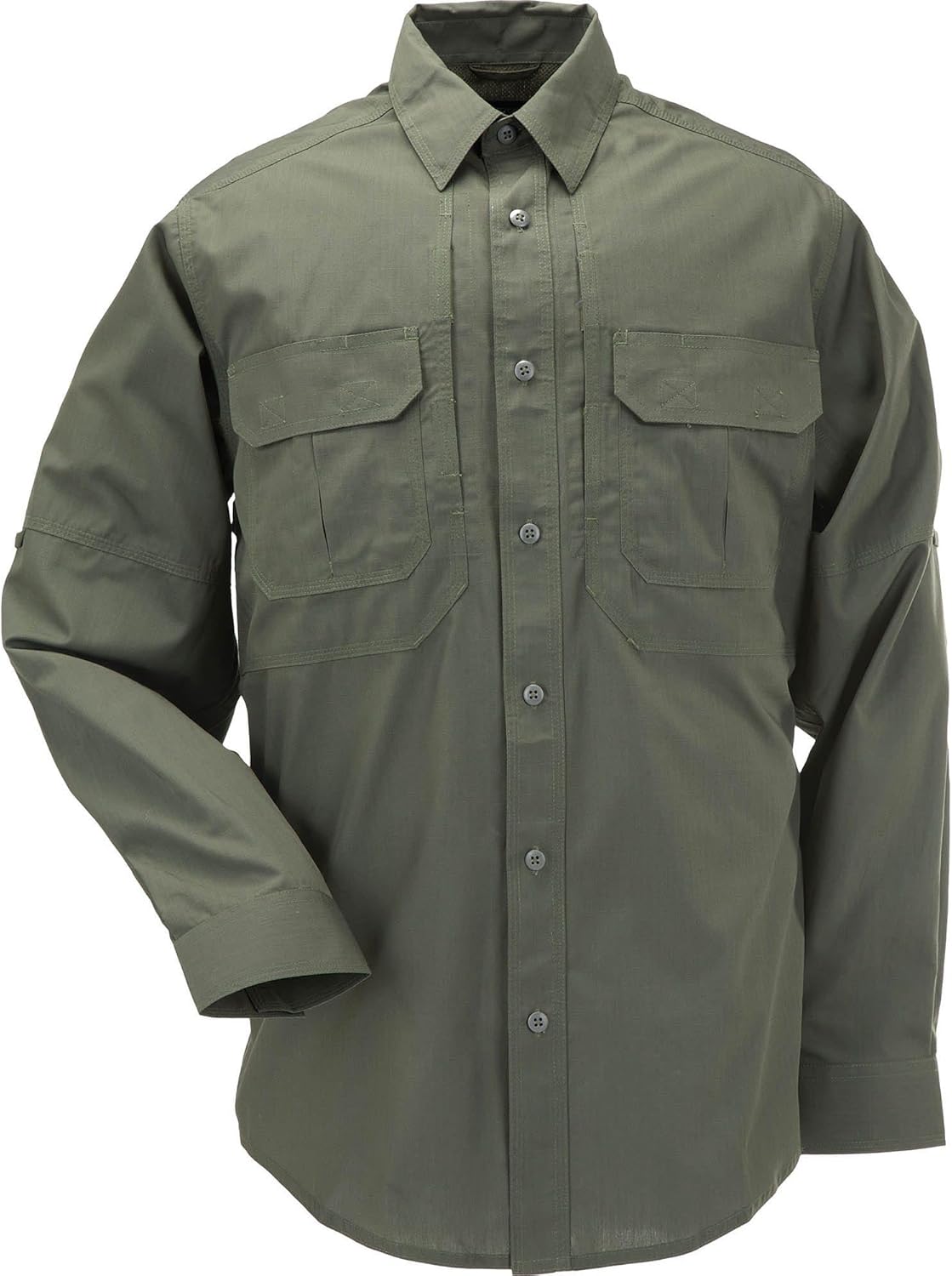 5.11 Tactical Professional Mens Long Sleeve Shirt with Pockets, Taclite Pro, Style 72175ABR