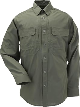 5.11 Tactical Mens Taclite Pro Professional Long Sleeve Button-Up Shirt