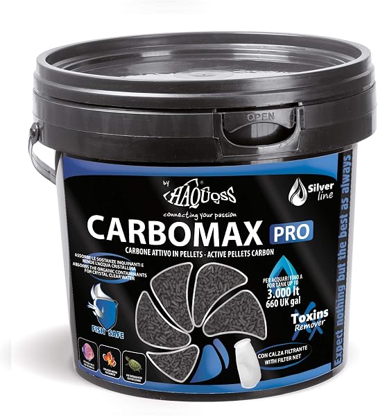 Haquoss Carbomax Pro Materiale Filtrante, 900 g - 3
