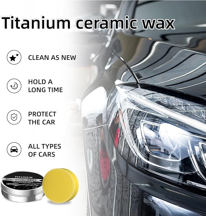 Cera para auto de titanio 2026, protección profesional con grafeno miniatura 2