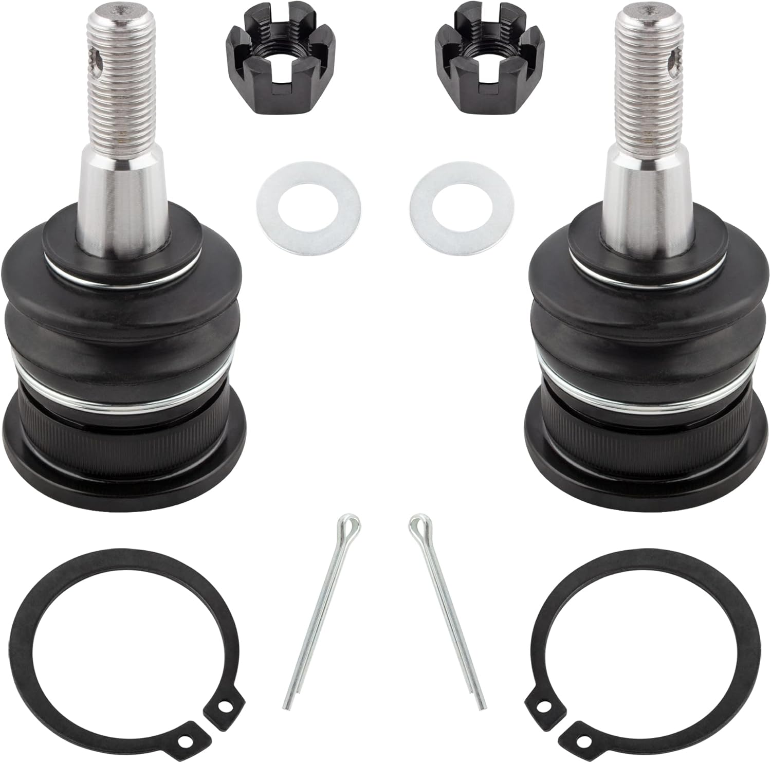 6PC Front Upper Lower Ball Joints Sway Bars End Links Suspension Kit for 2006 2007 2008 Dodge Ram 1500 4WD Standard or Crew Cab K7411 K80628 K80894