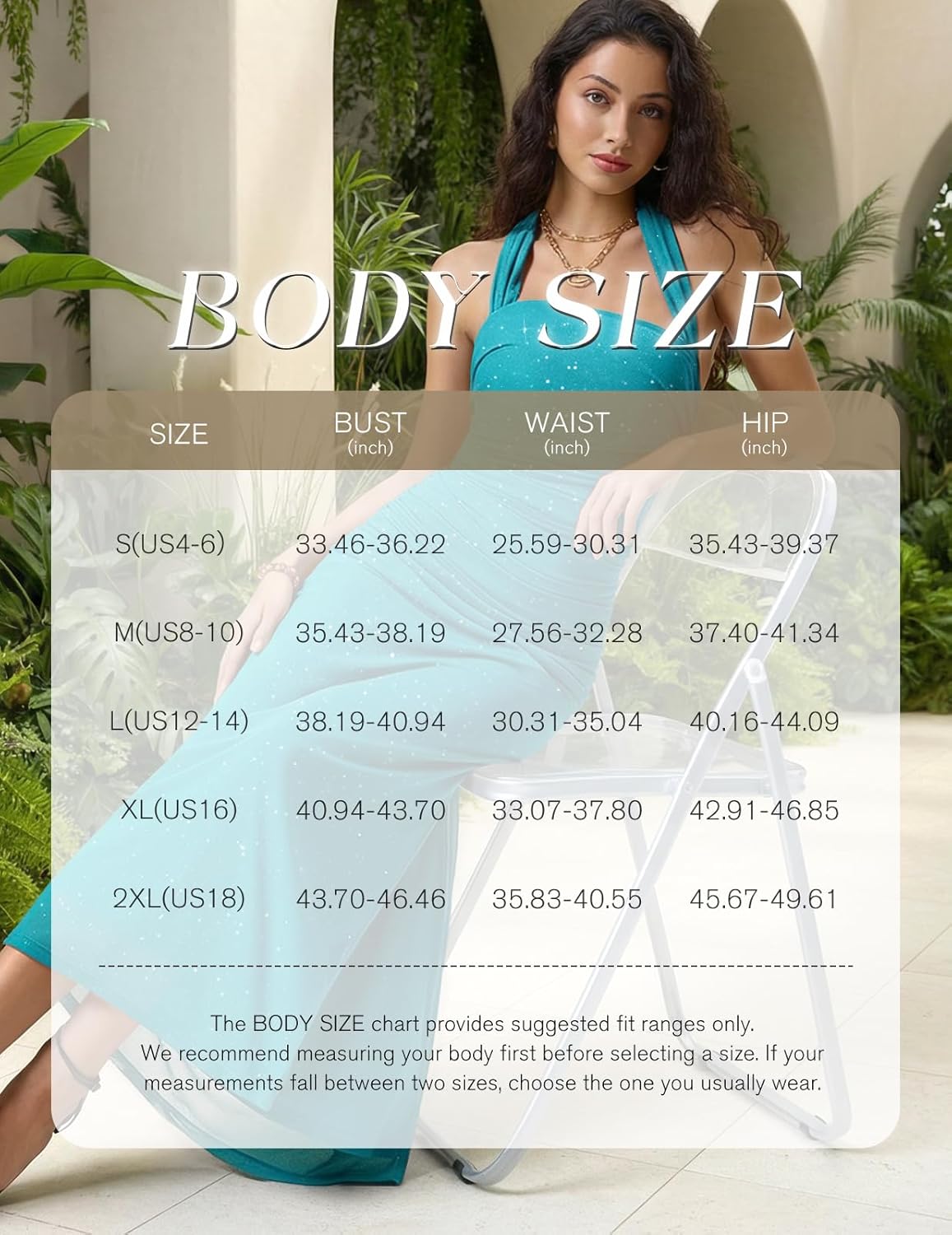 DRESSTELLS Women's Sparkly Formal Dress 2026, Halter Ruched Wedding Guest Dress, Sequin & Stretchy Mesh - Image 6