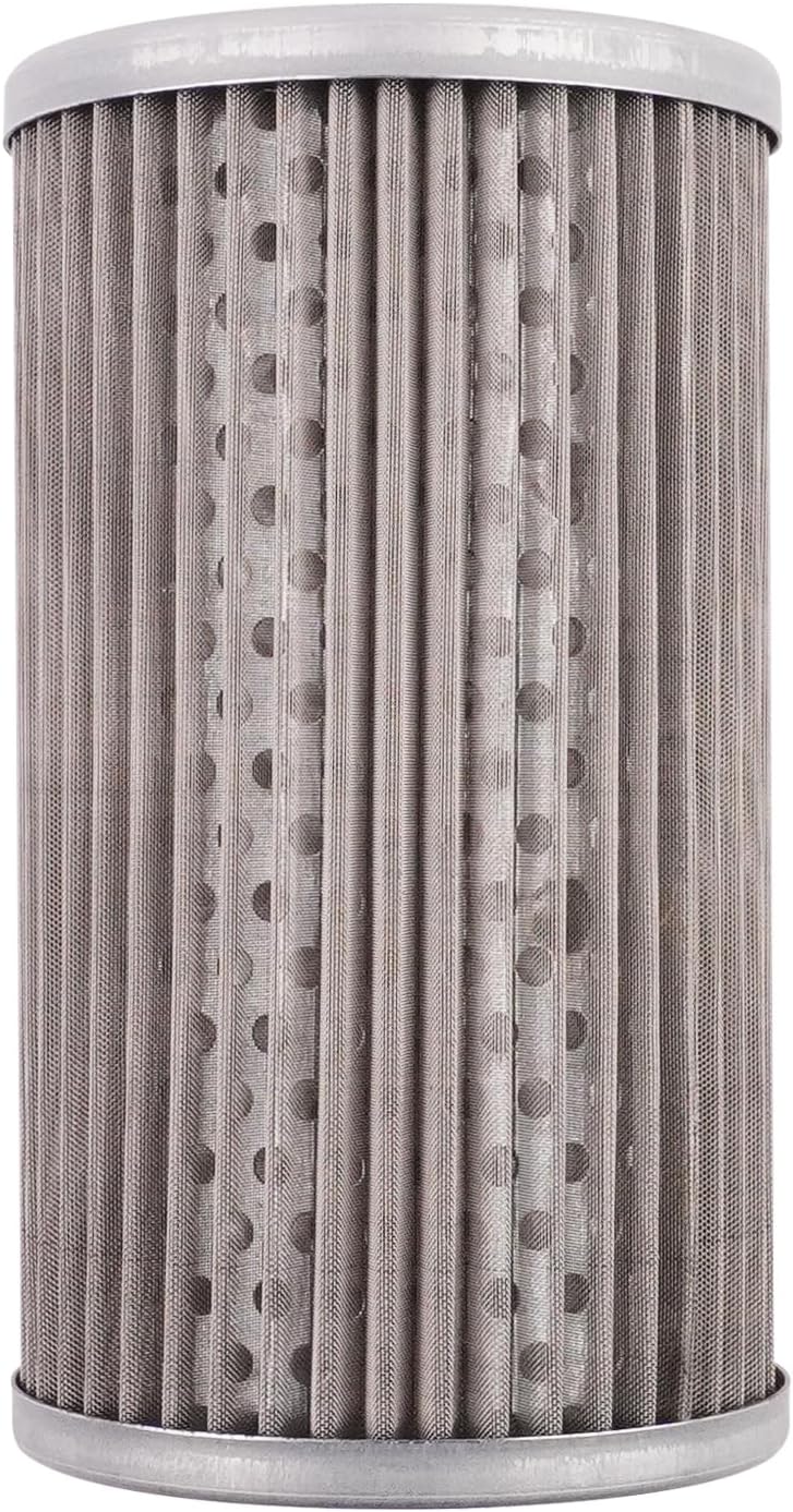 Filter Element Compatible with Lenz Waste Oil Heater Parts Lenz DH-750 DH-1000, Medium Pressure in Line Filters Part Compatible with Wire Mesh Filter 100 Micron Replace 5062-100V 5062-100