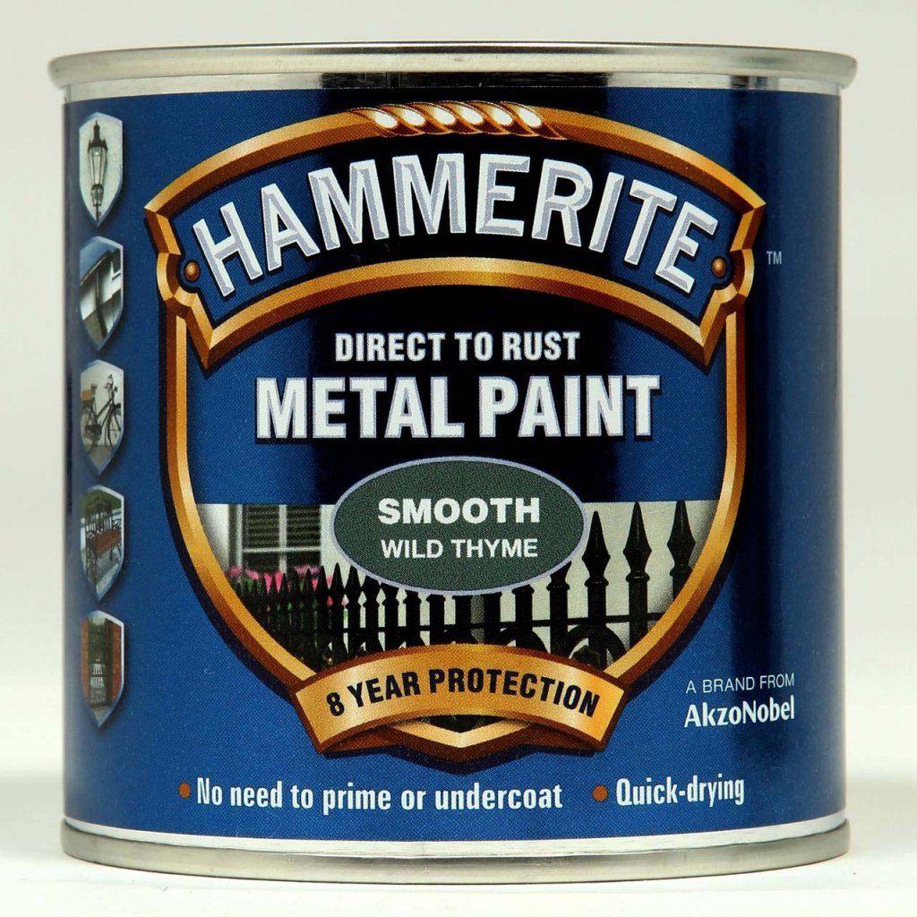 Hammerite Metal Paint Smooth 250ml Wild Thyme by Hammerite