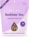 Bocce's Bakery Oven Baked Bedtime Tea Treats for Dogs, Wheat-Free Everyday Dog Treats, Made with Real Ingredients, Baked in The USA, All-Natural Biscuits, Banana, Vanilla, & Lavender, 5 oz