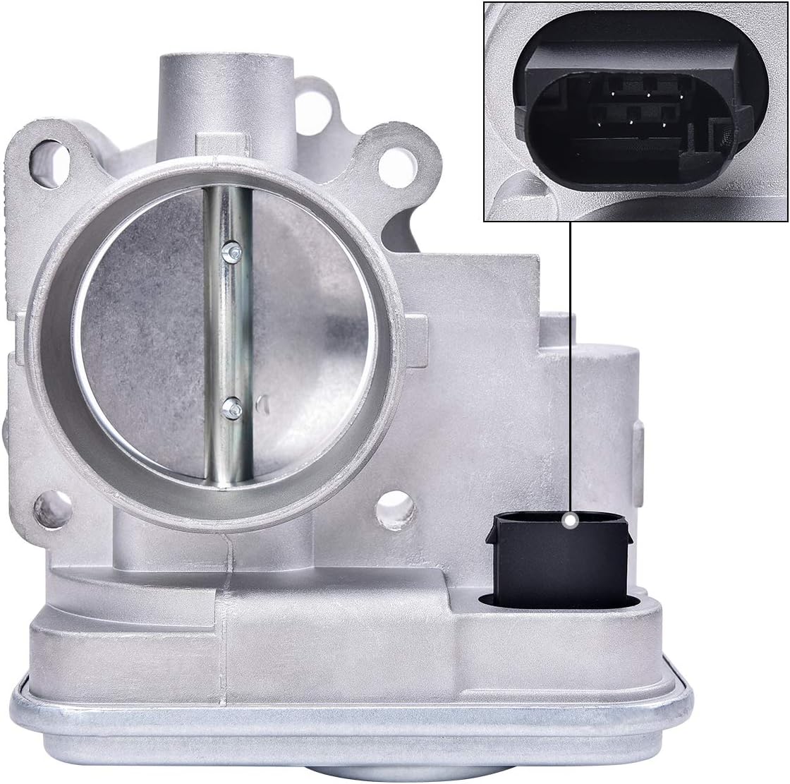 EVIL ENERGY 4891735AC Electronic Throttle Body Assembly with Mounting Gasket Compatible with Jeep Compass Patriot Chrysler Sebring Dodge Caliber Journey 2.0L 2.4L 2007-2017