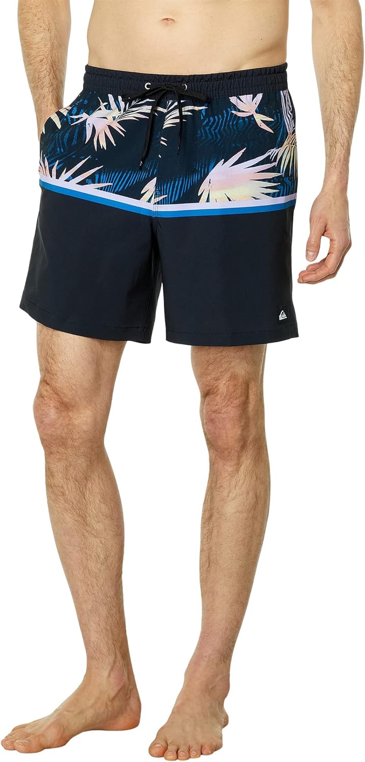 Quiksilver Men's Standard Surfsilk Division 17 Volley Swim Trunk Boardshort