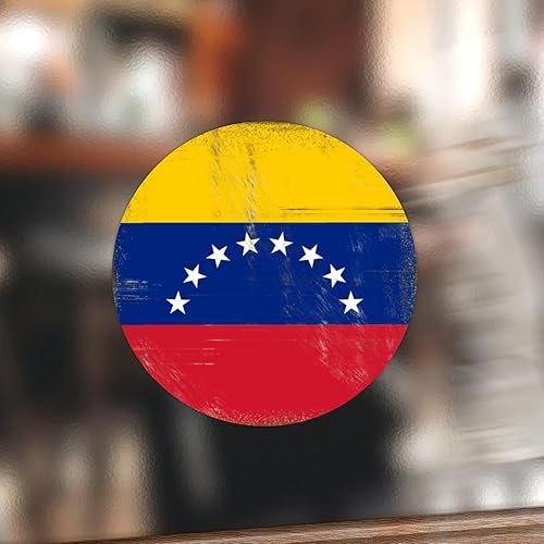 Miniatura 7 de Calcomanías de vinilo con la bandera de Venezuela, calcomanías de orgullo nacional, calcomanías de regalo patriótico, calcomanías de vinilo Kawaii